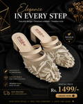 Pearl Embroidered Heeled Mules – Elegant Block Heel Sandals